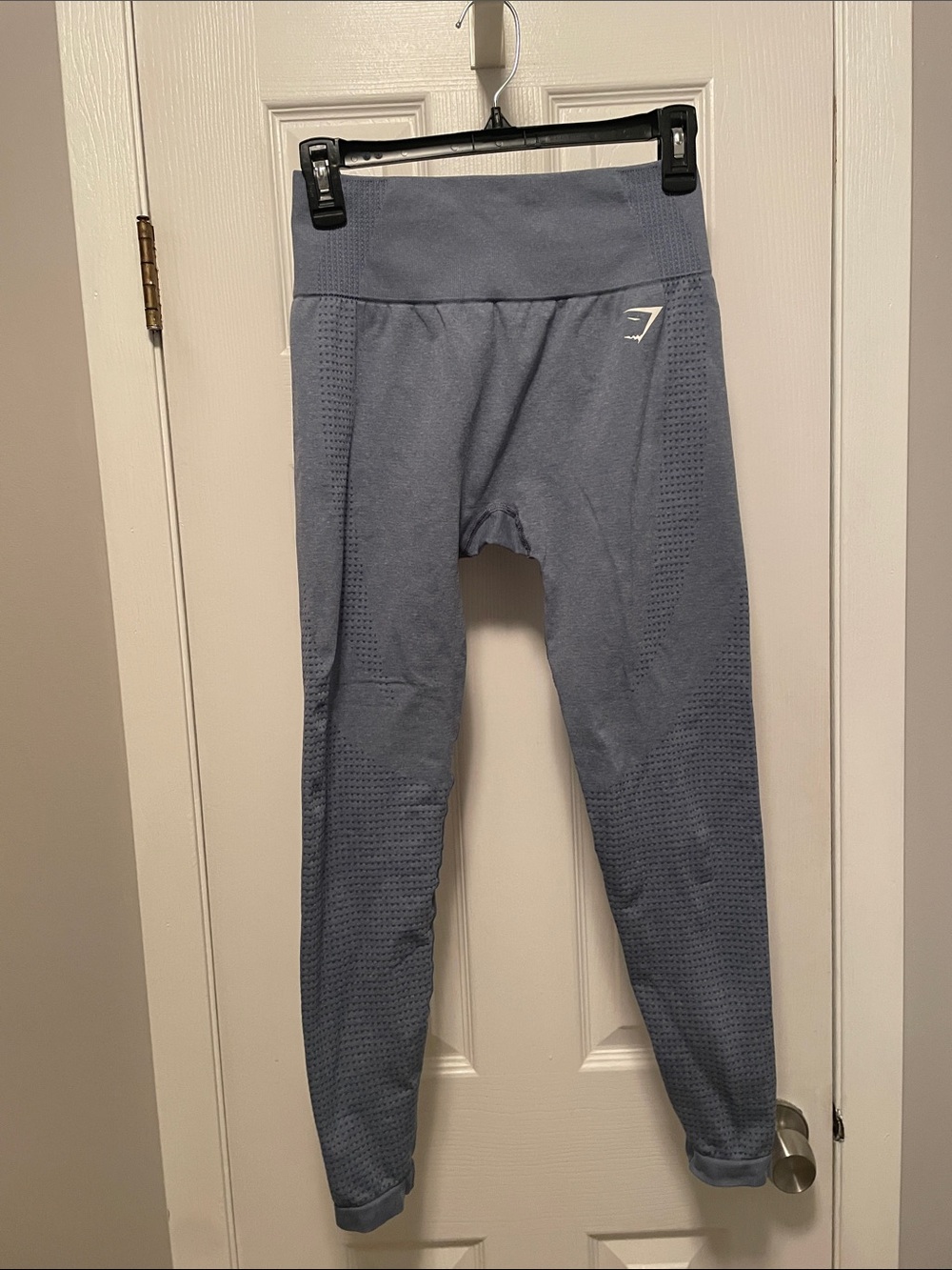 Gymshark Kids Seamless High-Waist Slate Blue Leggings